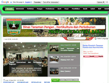 Tablet Screenshot of diperta.sumbarprov.go.id